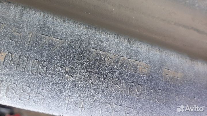 Накладка порога правая BMW 5 G30 2017