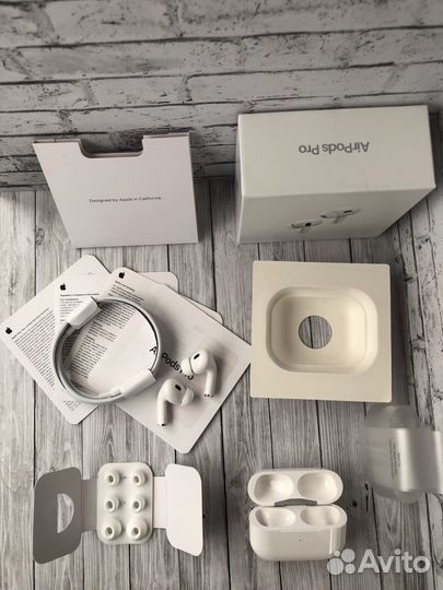 Беспроводные Наушники AirPods Pro 2 + Блок, apple