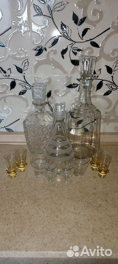 Графины,стопки СССР