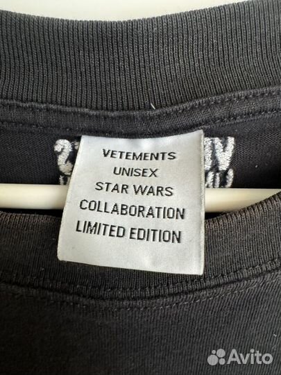 В Наличии Vetements Star Wars tee