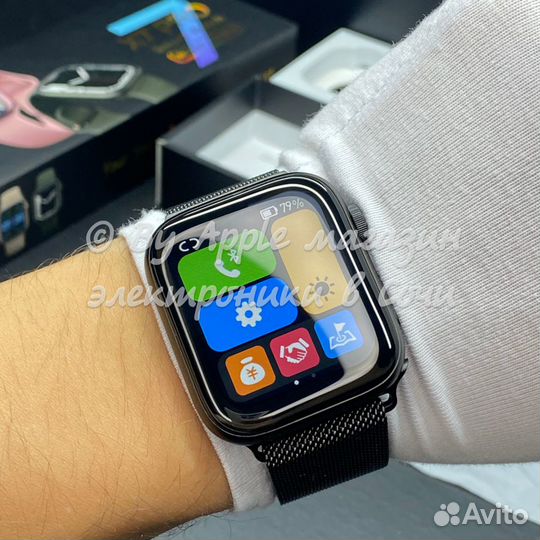 Apple Watch 8 (black, milan)