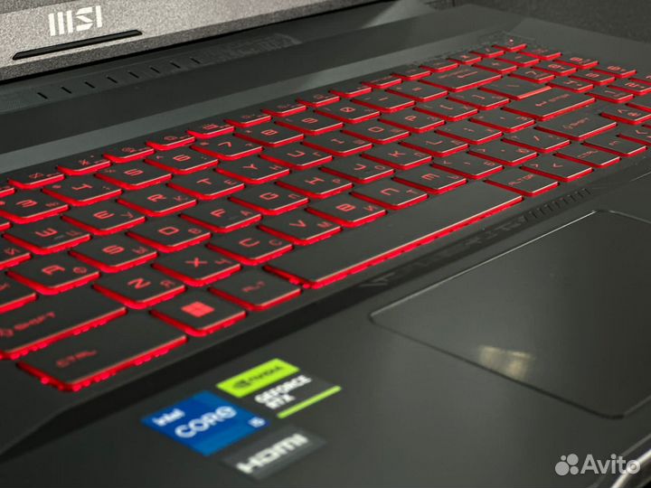 Игровой ноутбук новый i5-11260h rtx 3050 4gb