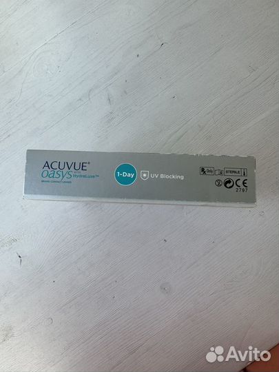 Линзы Acuvue Oasys 1 day 90 штук -3.0