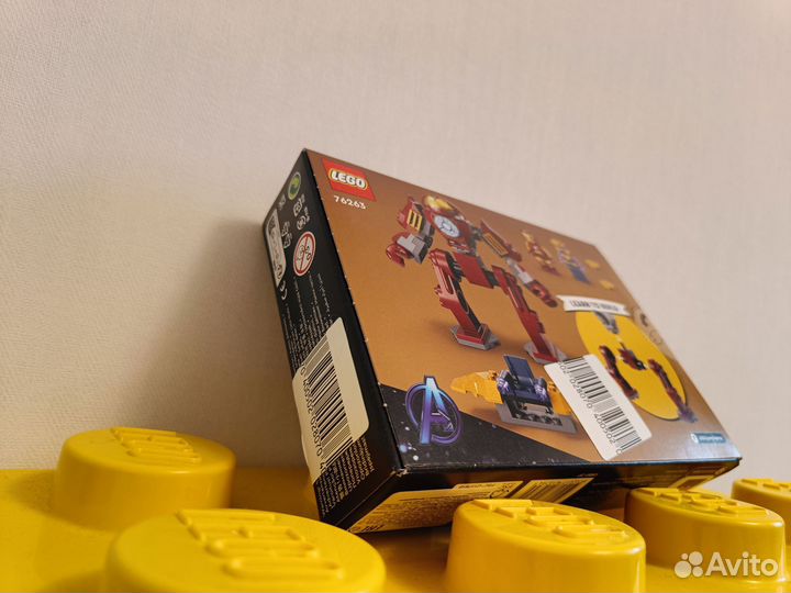 Новый Lego 76263 Железный человек против Таноса