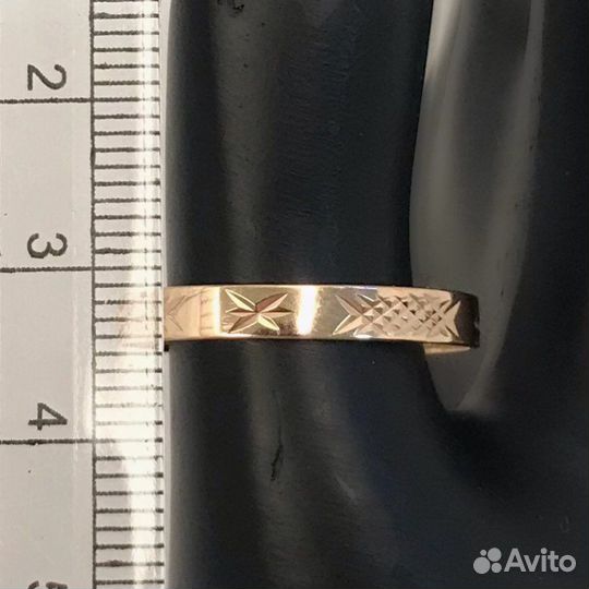Кольцо золото 585 пробы размер 22,5 №063398