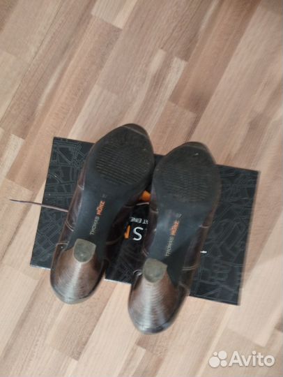 Ботильоны натуральная кожа 36