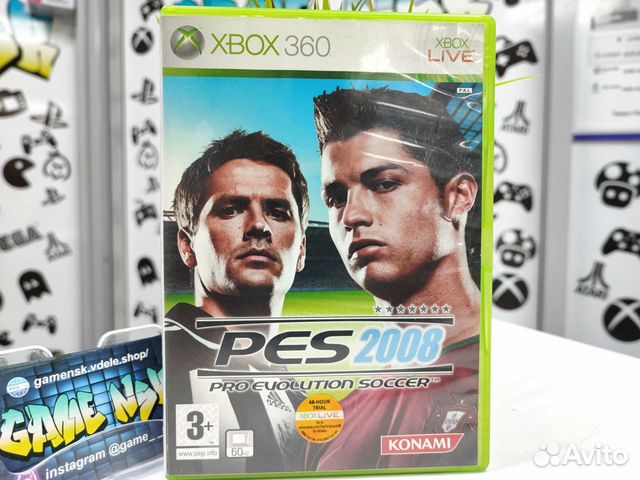 Pro Evolution Soccer 2008 (PES 8) (Xbox 360) Б/У