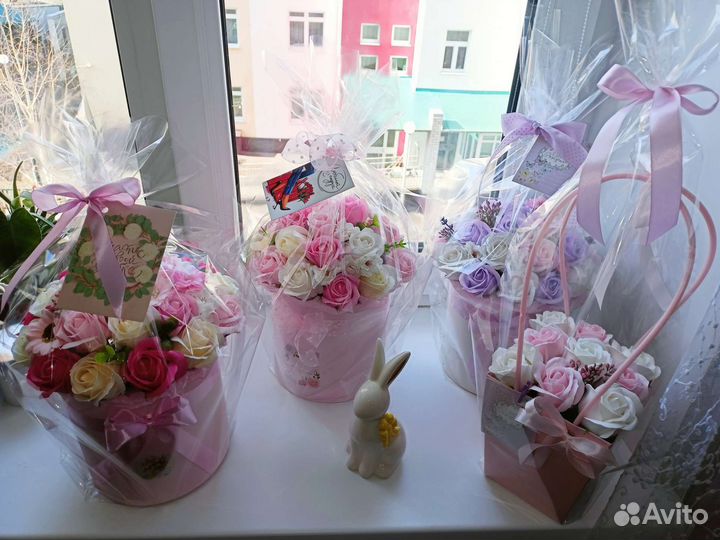 Букет из мыла подарок ко дню рождения