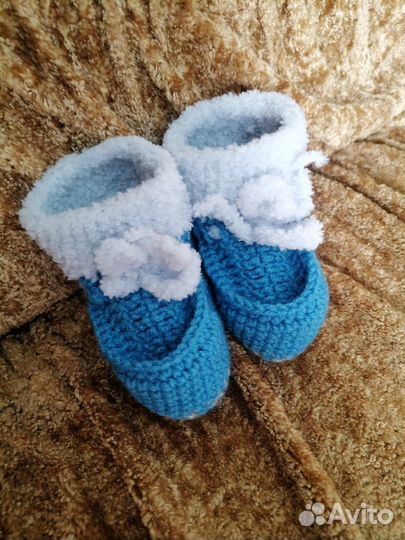 Пинетки вязаные