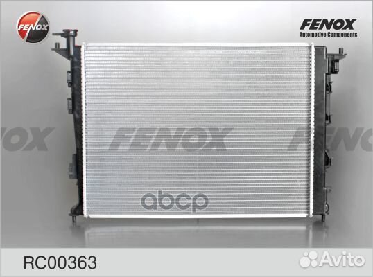 Радиатор охлажд. rc00363 fenox