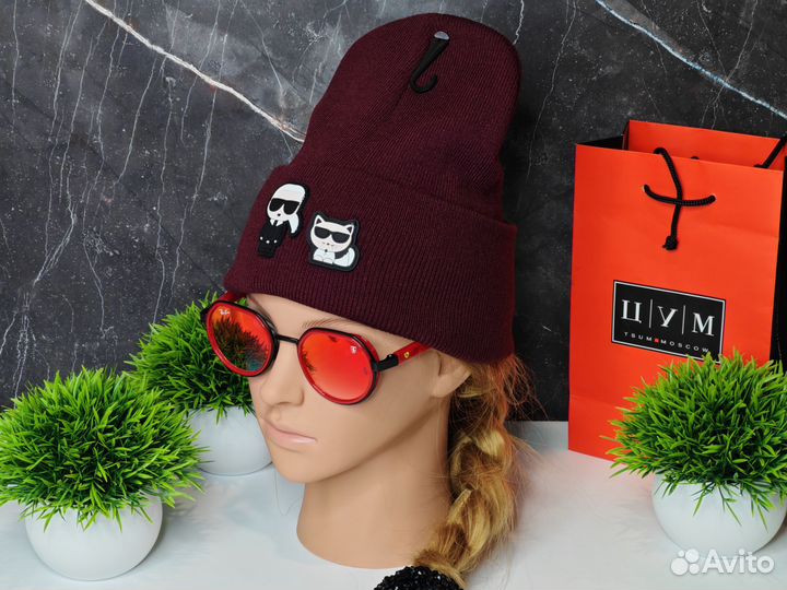 Шапка Karl Lagerfeld женская