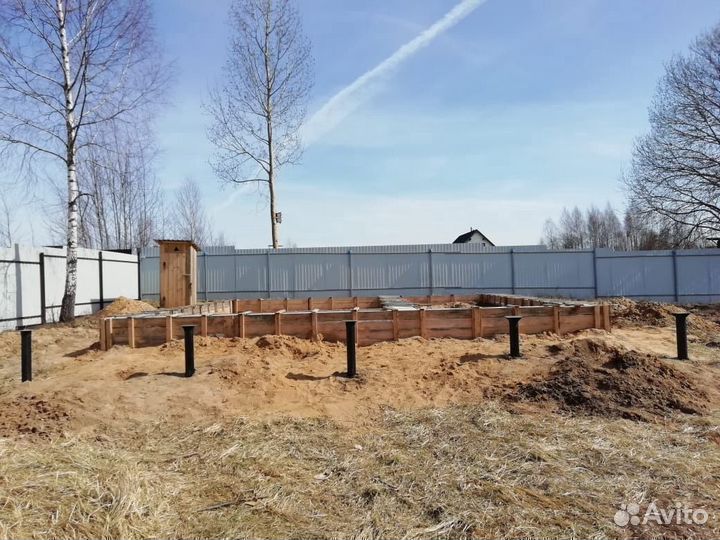 Винтовые сваи. Монтаж фундамента круглый год