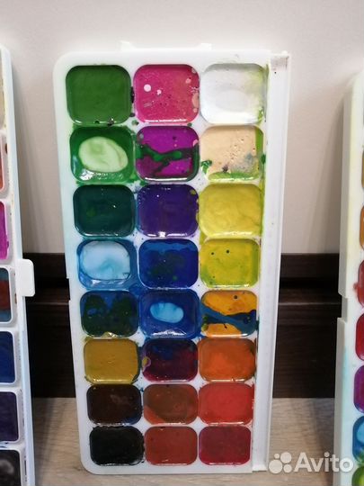 Акварель краски (набор)