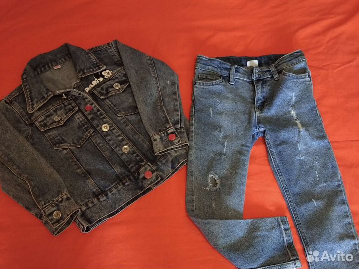 Брендовые вещи на ребенка от 98-110 см рост