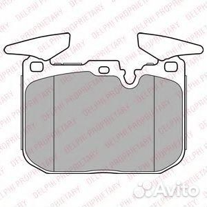 Колодки тормозные BMW 1 F20/F21/3 F30 11- передние