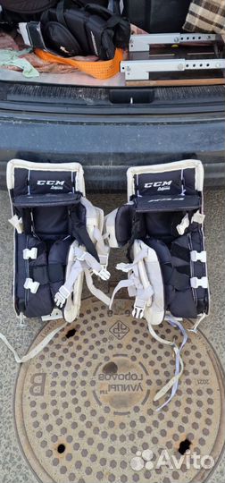 Щитки хоккейные вратарские детские