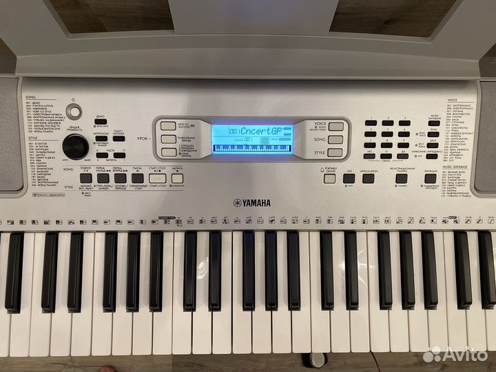 Синтезатор yamaha ypt 370