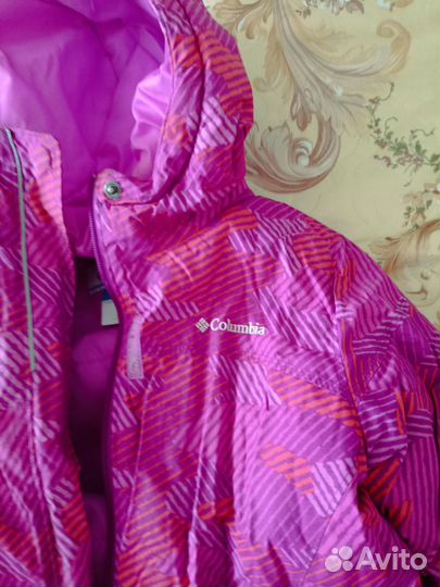 Куртка columbia на девочку 10-12лет
