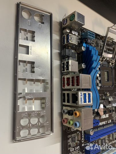 Материнская плата Asus p8p67 LE lga 1155