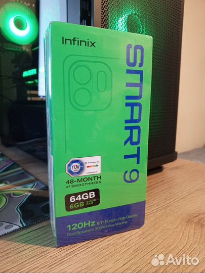 Infinix Smart 9, 3/64 ГБ