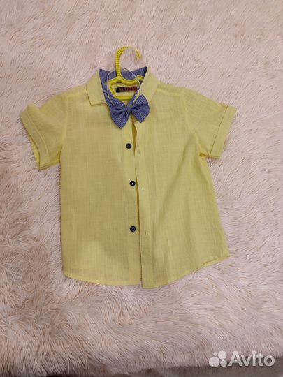 Рубашка с бабочкой