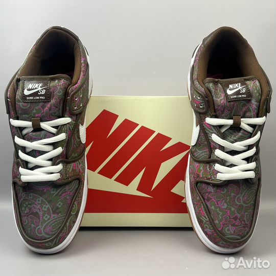 Кроссовки Nike SB Dunk Low Pro Paisley Brown