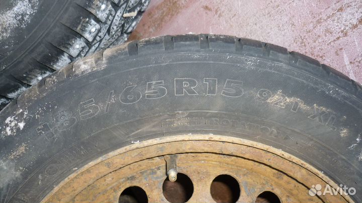 Колеса зима R15 4X100 Opel Corsa D Опель Корса Д N