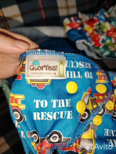 Многоразовые подгузники gloryes новый