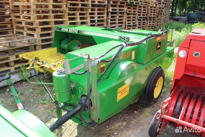 Пресс-подборщик John Deere 349, 2012