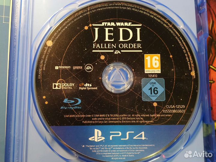 Игра для ps4 Джедаи павший орден
