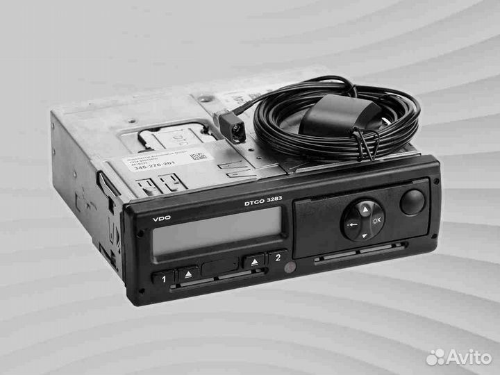 Тахограф VDO 3283 с нкм (Гарантия 1 год).Под ключ