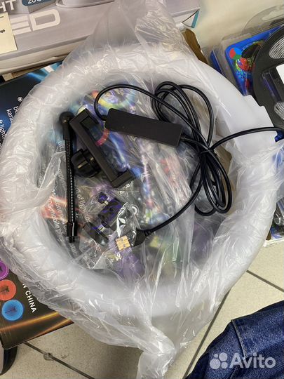 Кольцевая лампа 26 см