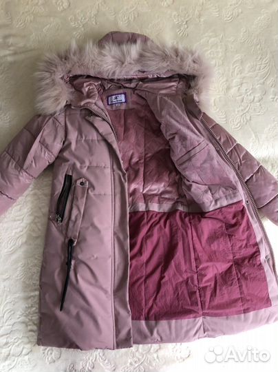Зимнее пальто для девочки