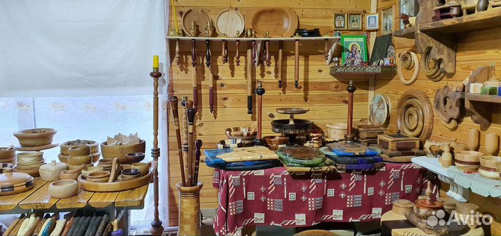 Церковная утварь из дерева (наборы)