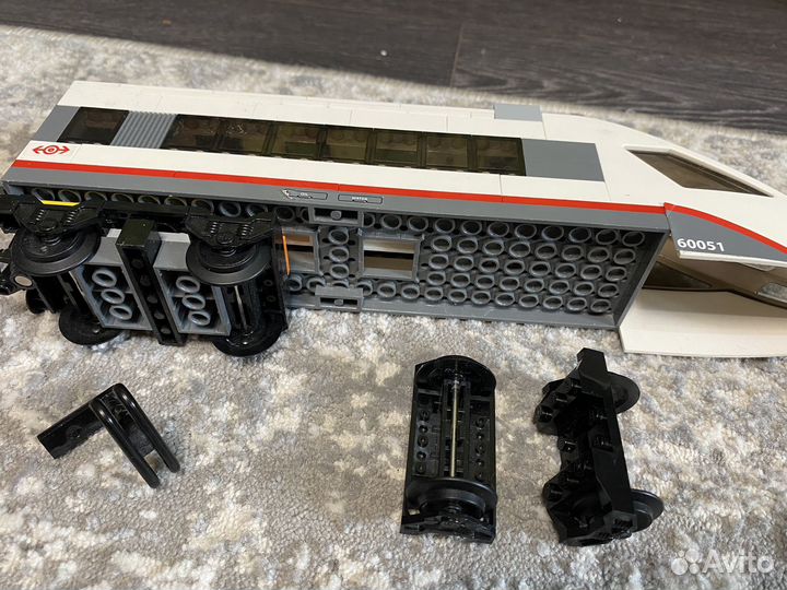 Lego city поезд