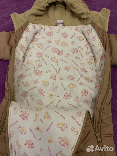 Комбинезон демисезонный 68 74