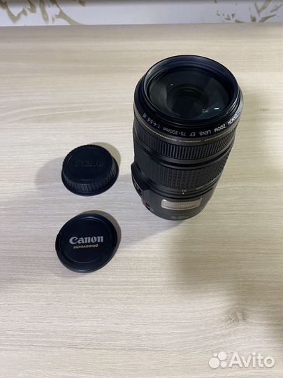 Новый объектив Canon EF 75-300mm f/4-5.6 IS USM