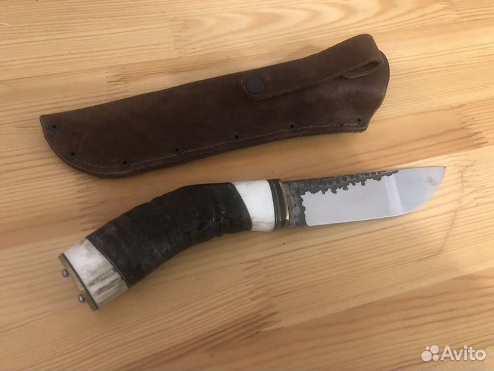 Нож ручка из рога