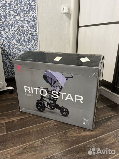 Трехколесный велосипед Qplay Rito Star