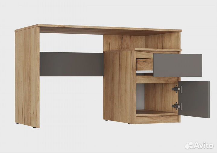 Стол письменный Сити с тумбой. В наличии