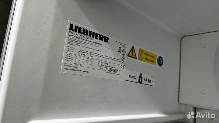 Холодильник Liebherr FKvsl 4113