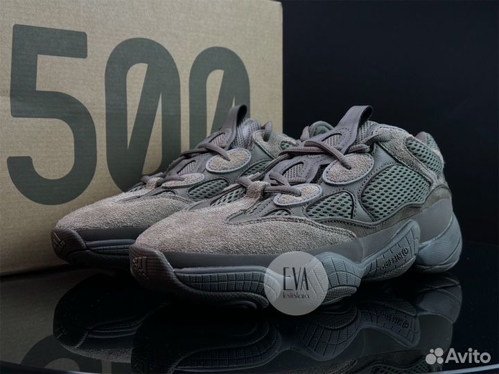 Кроссовки Adidas Yeezy 500 Clay Brown