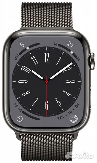 Apple Watch S8 41mm Graphite Stainless Steel