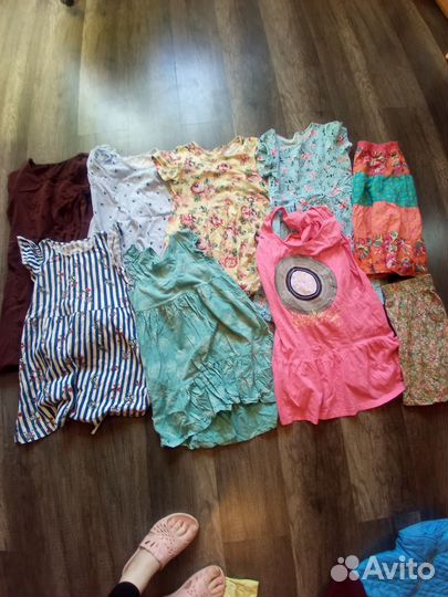 Одежда на девочку 7 лет для дачи