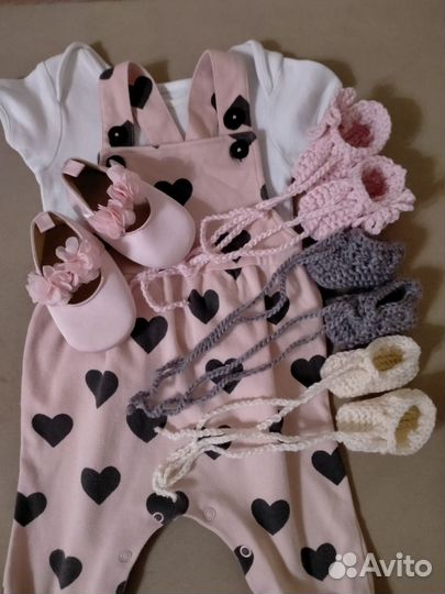 Пинетки вязаные