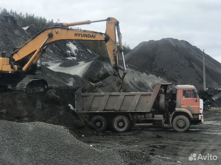 Щебень отсев скала