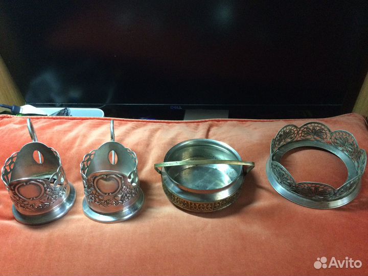 Подстаканники и конфетницы СССР