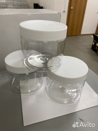 Банка пэт 450мл с крышкой