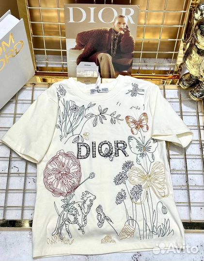 Футболка dior женская