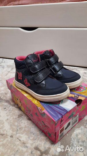 Ботинки демисезонные для девочки, р.25